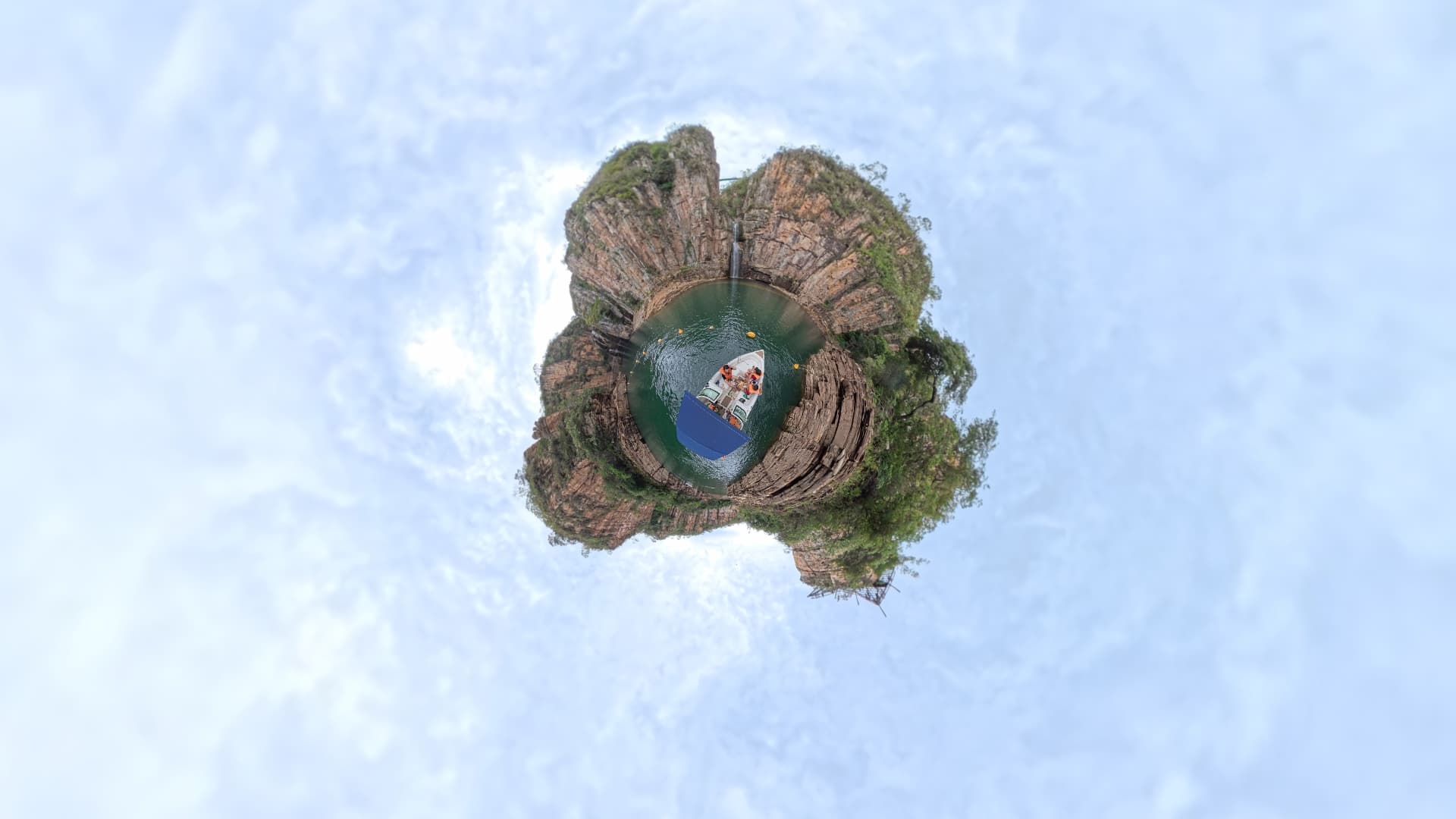 Os cânions do Lago de Furnas